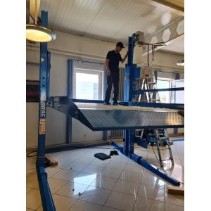 AA4C 2 Post Car Parking Dual Column Parking Lift Auto Storage Automobile Parking