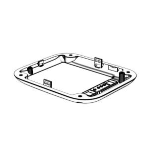 Smartwatch Back Housing / Cold runner / Three-plates mold No.22399