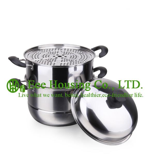 cookware with stainless steel cooking manufactuer in China, kitchenware for sale, cooking pot,steamer pot kitchehen