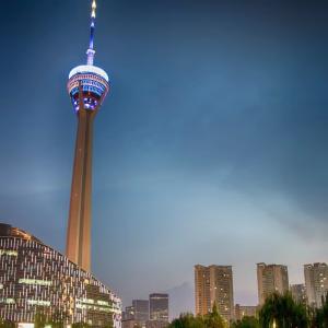 3腿4腿自支撑广播电视塔超高频调频收音机钢格塔桅杆供应通信塔5g