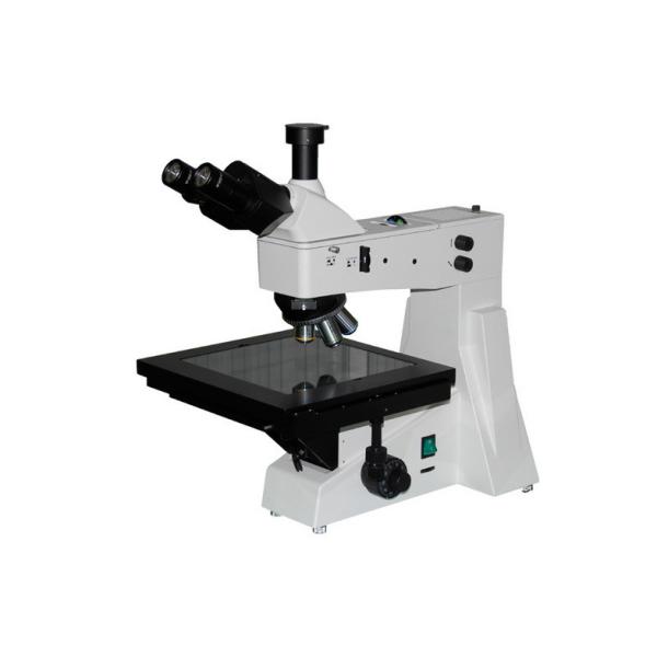 Halogen Lamp Upright Trinocular Metallurgical Microscope with DIC and Infinity