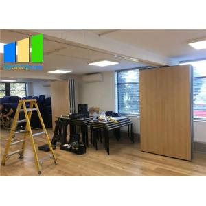 Customzied Wooden Panel Partition Church Wood Dance Room Partition School