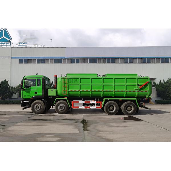 SINO TRUCK 310 Horsepower 8X4 6.6 Meter 25 Cubic Meter Dump Truck for Transport, Sludge, Sewage, Manure, Mud, Sludge and Other