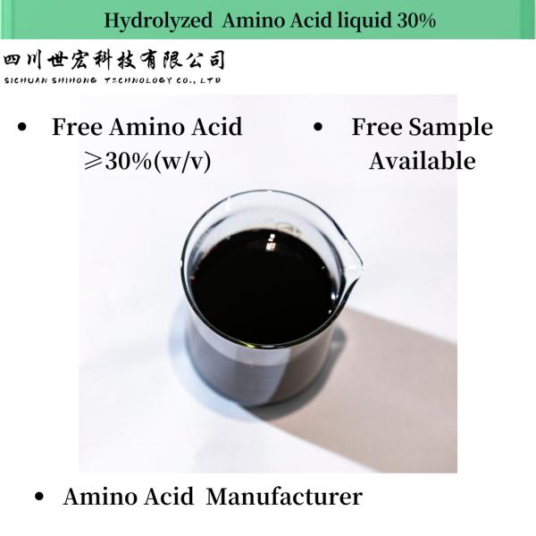 Soya Based Hydrolyzed Amino Acid Liquid 30% for Agriculture Fertilizer Use