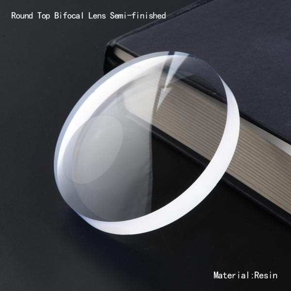 Round Top Bifocal Lens Semi-finished UC/HC/HMC Lens White Lenses