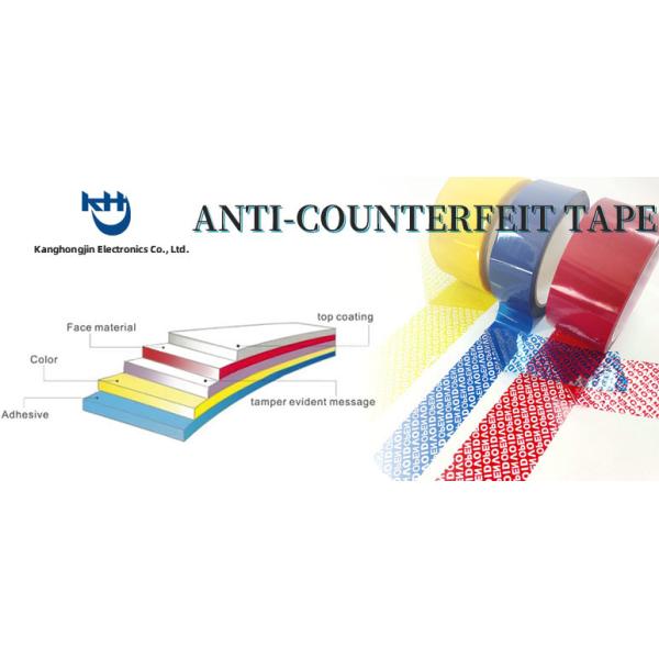 Tamper Evident Security Adhesive Tape Anti Counterfeiting Void Label Tape