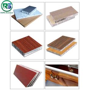Modern Aluminum Honeycomb Panels With Fluorocarbon Spraying 30MM Thickness