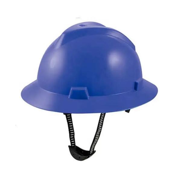 Buy Full Brim V Type Protective Industrial Hard Hat Safety Helmet Types For Construction Workers at wholesale prices