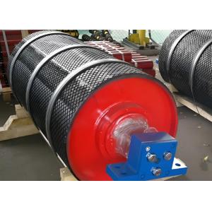 Stable Operation Belt Conveyor Roller Low Noise Round Shape Pulley Alloy Steel