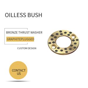 JDB-JTW Graphite Bronze Thrust Washer Self Lubricated Oilless
