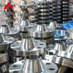 BL SO WN PL Alloy Titanium Pipe Flange For Machinery Chemical Industry