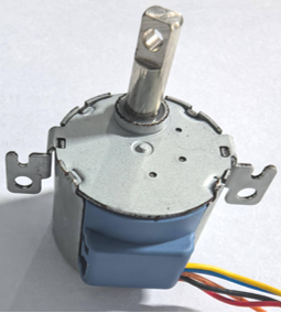24BYJ48 Stepper Motor with 24mm Diameter and High Output Torque for Unipolar or