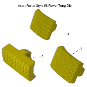 Energy Mining Drill Spare Parts HRC56 20CrMnTi Power Tong Dies