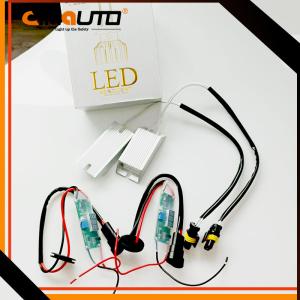 H8 H11 Headlight Retrofit Tools Cars LED Canbus Canceller Decoder Anti Flicker