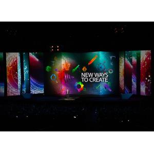 Fast Fold P3.9 Rental Indoor Led Curtain Display 4mm Pixel Pitch