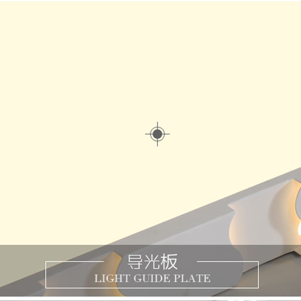 Tri-color/non-pole dimming small/medium/big simple and fashionable bedroom/living room/balcony ceiling lamp