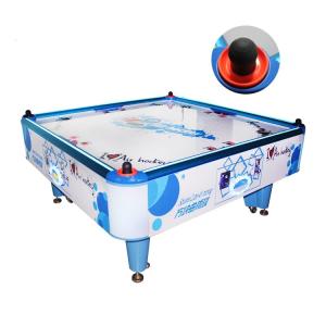 Square Cube Electronic Air Hockey Table Game Machine For 2 Players