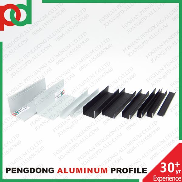High Grade Flat Aluminum Profiles For Furniture Of Jalador Of Wardrobe Grade 6000 Series Made In To South America Melamine