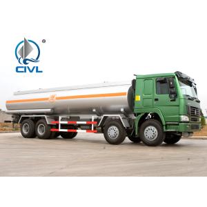 China New Howo Fuel Truck 20CBM  Effective Oil Tanker Truck  For Transporting Petroleum / Chemistry Liquid on sale