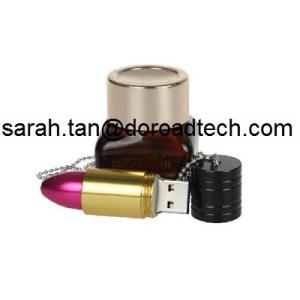 Quality Lipstick Shapes USB Pen Drives for sale