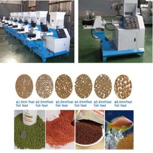 Commercial Animal Feed Extruder Puffing Machine Floating Fish Feed Making