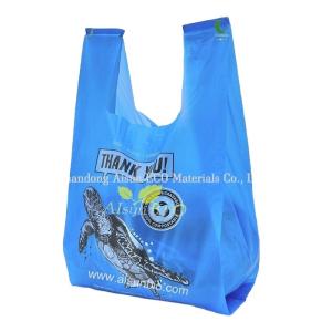 100% Biodegradable PLA Polybag Plastic for Shopping OEM