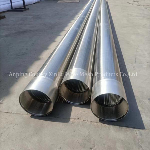 #118 Profile Wire Continuous Slot Johnson wire Screen Basket for API Thread Connection