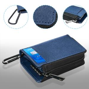 Portable Faraday Car Key Holder Pouch House Keys Card Case Nylon Material