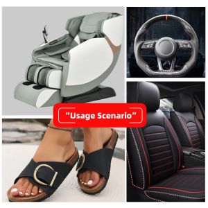 Hot Sale PVC air Holes Synthetic Artificial Punched Leather Automotive Trim