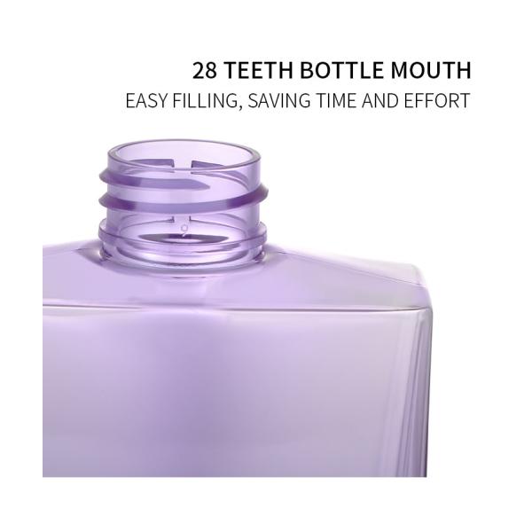 Recycable Small Screw Top Bottles Engraving Screw Top Plastic Containers