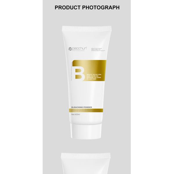 Nourishing Hair Bleaching Cream for Professional Stylists and Salons Fading and Long-Lasting Results