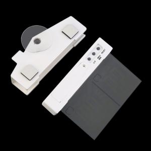 Digital Transparent Display Thermometer Hydrometer Indoor Outdoor Home