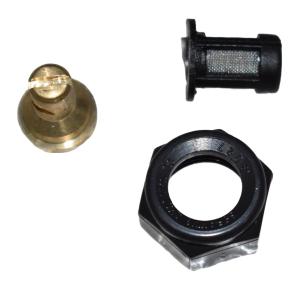 Brass And Plastic Water Spray Nozzle Road Roller Machine Spare Part For HAMM