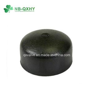 Black Oxide Finish HDPE Butt Fusion End Cap Fittings for Water and Gas Supply