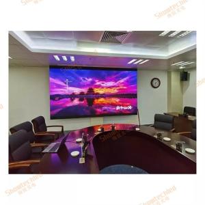 Front Maintenance Small Pitch P1.667 Media LED Video Wall Indoor Installation