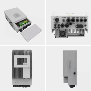 Pure Sine Wave 120a Hybrid Solar Inverter With 125-425V Input Voltage