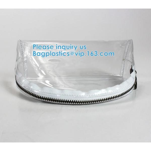 Slider Zipper Pvc Pouch Clear Vinyl Pvc EVA Swimwear Packaging Bikini Swimwear Bag Zipper Storage Bag