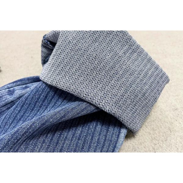 Buy 10.7 Ounce Twill Herringbone Denim Fabric with OA yarn at wholesale prices