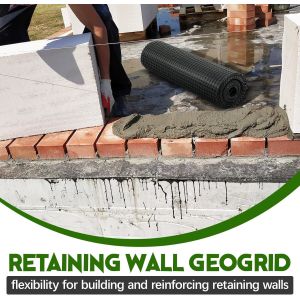 PP geogrid Polyester (PET) geogrid Fiberglass geogrid Steel Plastic Bi