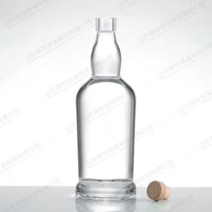 Acceptable OEM ODM Custom American Whiskey Glass Bottle With Cork 1.5cl 70cl 3