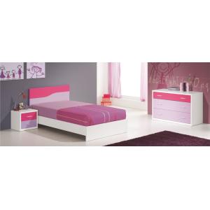 Children room furniture-Bed, bedside table, desk.