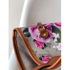 Floral Pattern Silver Louis Vuitton Large Never Full M21352