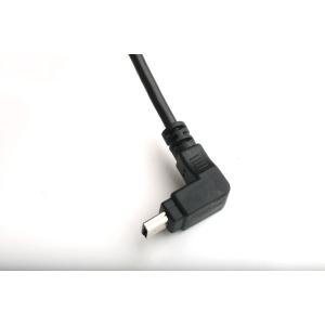 MOUNTABLE USB PORT TYPE B FEMALE PANEL MOUNT ADAPTER TO USB MINI-B MALE TOP