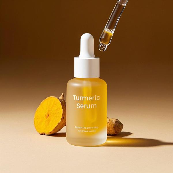 Turmeric Organic Anti Aging Face Oil Vitamin C Facial Whitening Serum Skin Care Product Lightening