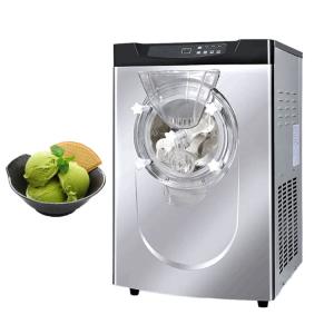 1.25HP Compressor 10-14L/H Output Large Cylinder Hard Ice Cream Maker for