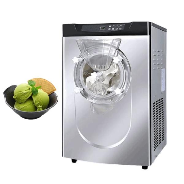 1.25HP Compressor 10-14L/H Output Large Cylinder Hard Ice Cream Maker for