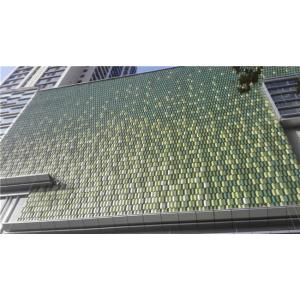 Artistical Form Terracotta Ventilated Facade Covering Materials Anti - Frost