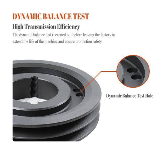 Standard Bore Cast Iron V Belt Pulley with Static and Dynamic Balance SPZ SPA SPB SPC