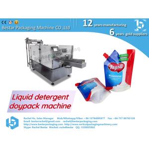 Doypack machine for sauce packing in bag with spout