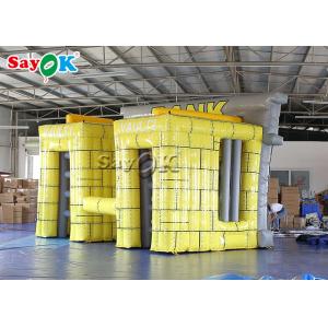 Inflatable Sports Games Hotel IPS Ninja 5.3x3.5x3.3mH Inflatable Sports Games